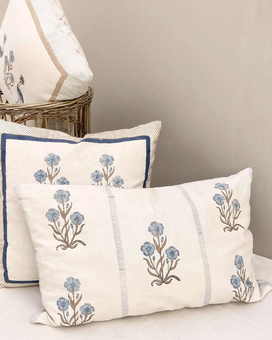 Dianthus | Charbagh Cushion Cover