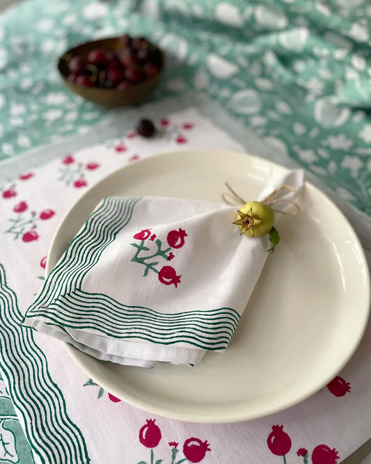Pomegranate Napkin Set