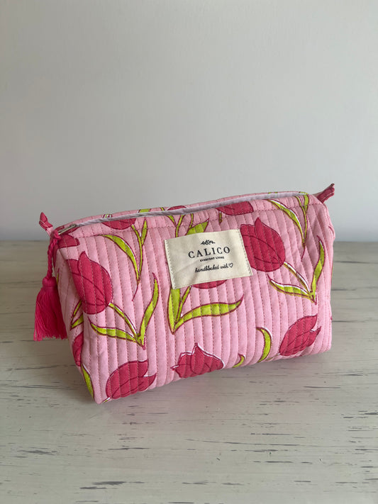 Tulip makeup bag